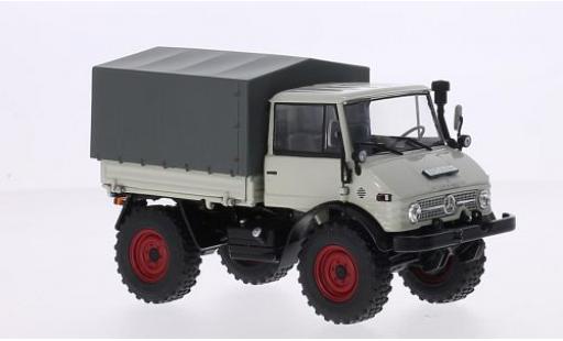Diecast model cars Mercedes Unimog 406-425 406 (U84) grey avec Ganzstahl-Fahrerhaus et toile 1/32 weise toys