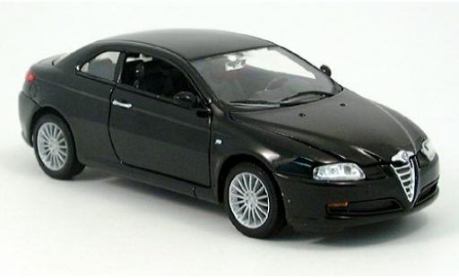 Diecast model cars Alfa Romeo GT coupe black 2003 1/24 Welly