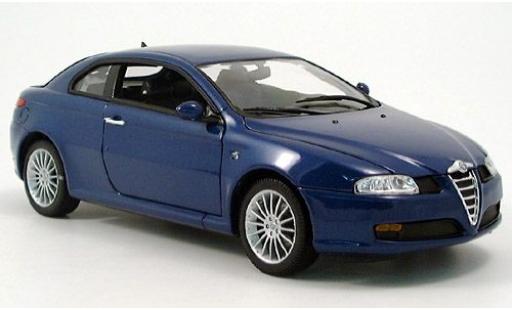 Diecast model cars Alfa Romeo GT coupe met. blue 2003 1/18 Welly