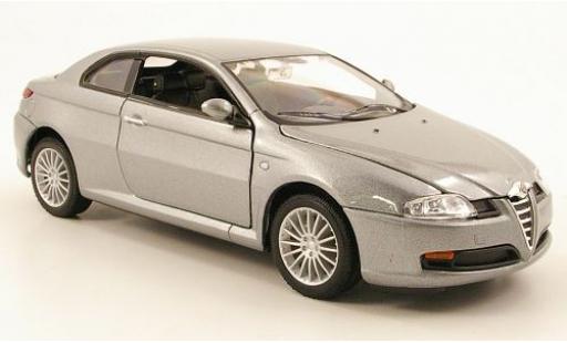 Diecast model cars Alfa Romeo GT coupe met.-grey 2003 1/24 Welly
