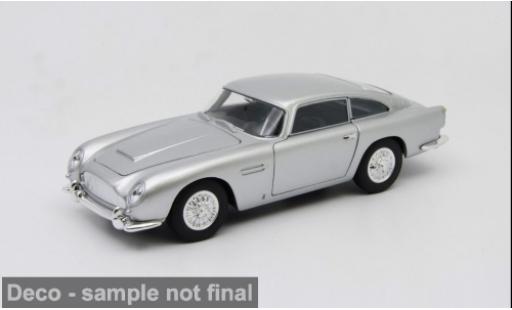 Diecast model cars Aston Martin DB5 saloon silver 1964 1/24 Welly
