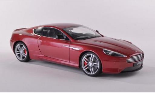 Diecast model cars Aston Martin DB9 coupe red 1/18 Welly