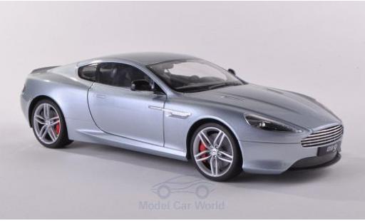 Diecast model cars Aston Martin DB9 coupe grey 1/18 Welly