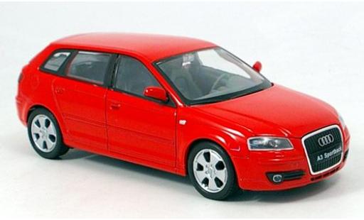 Diecast model cars Audi A3 sportback red 1/24 Welly