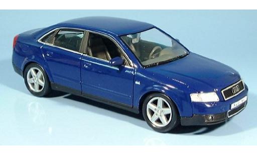 Diecast model cars Audi A4 berline blue 1/24 Welly