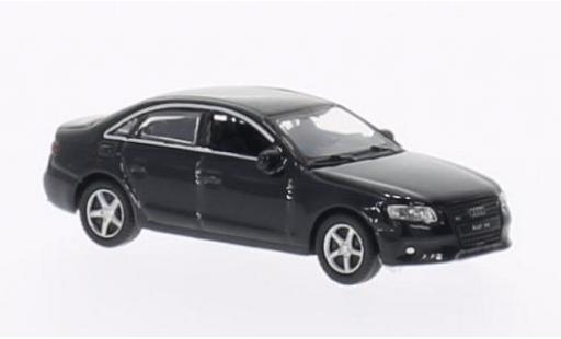 Diecast model cars Audi A4 berline black 2008 1/87 Welly