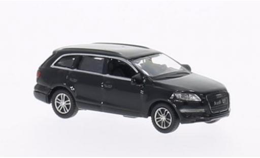 Diecast model cars Audi Q7 suv black 1/87 Welly