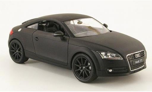 Diecast model cars Audi TT coupe mattblack 1/24 Welly