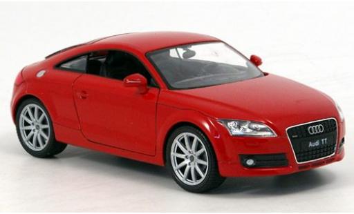 Diecast model cars Audi TT coupe red 1/24 Welly