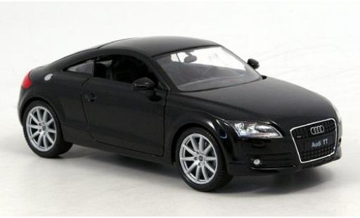 Diecast model cars Audi TT coupe black 1/24 Welly