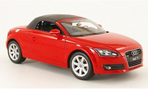 Diecast model cars Audi TT roadster red closed 1/18 Welly