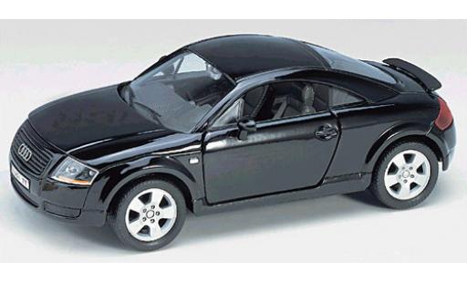Diecast model cars Audi TT coupe black 1/24 Welly