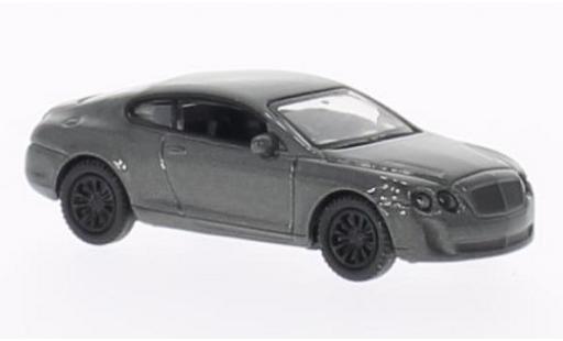Diecast model cars Bentley Continental Supersports grey 1/87 Welly