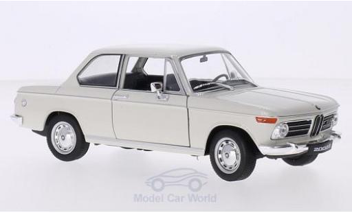 Diecast model cars Bmw 2002 ti white 1/24 Welly