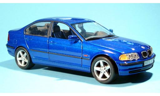 Diecast model cars Bmw 328 berline i met. blue 1/24 Welly