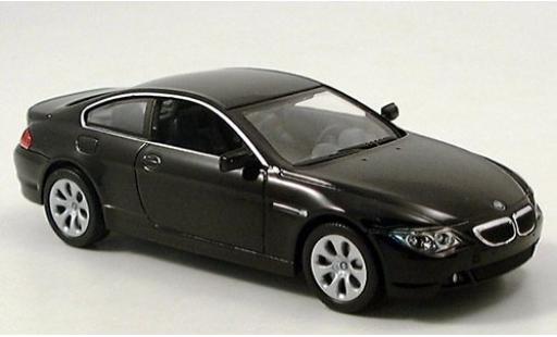 Diecast model cars Bmw 645 Cabriolet ci black 1/43 Welly