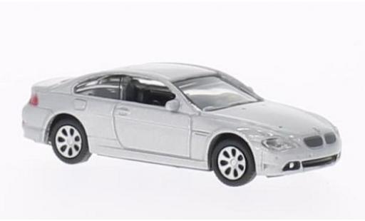 Diecast model cars Bmw 645 Cabriolet ci grey 1/87 Welly