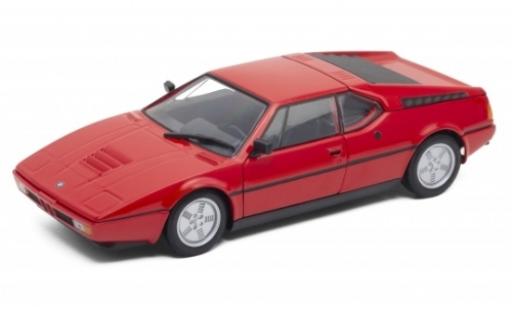 Diecast model cars Bmw M1 1978 red 1/24 Welly