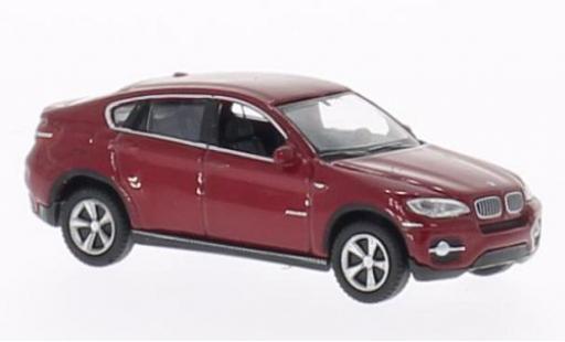 Diecast model cars Bmw X6 suv red 1/87 Welly