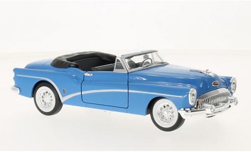 Diecast model cars Buick Skylark Convertible blue 1953 1/24 Welly