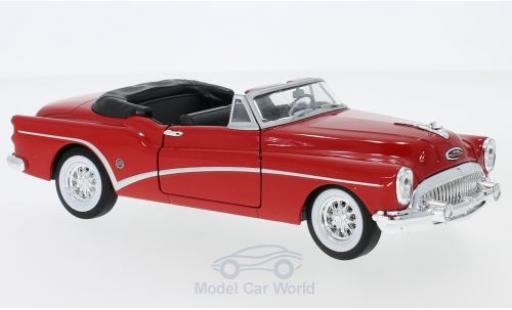 Diecast model cars Buick Skylark Convertible red 1953 1/24 Welly