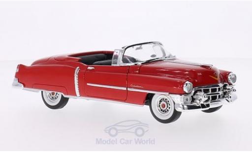 Diecast model cars Cadillac Eldorado Convertible red 1953 1/24 Welly