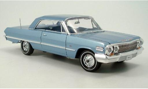 Diecast model cars Chevrolet Impala SS closed met. blue 1/18 Welly
