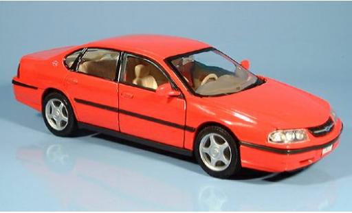 Diecast model cars Chevrolet Impala Sedan red 2001 1/24 Welly