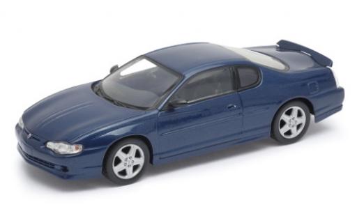 Diecast model cars Chevrolet Monte Carlo SS TM blue 1/24 Welly