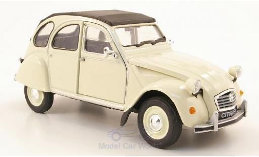 Diecast model cars Citroen 2CV Berline beige without Vitrine 1/24 Welly