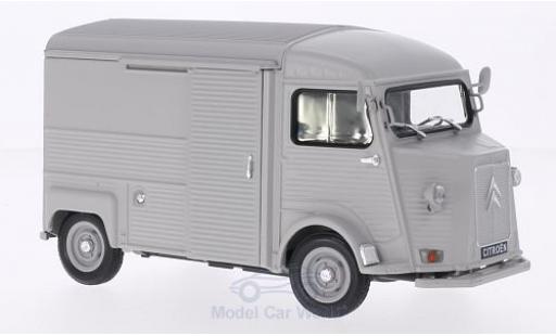 Diecast model cars Citroen Type H Fourgonnette matt-grey 1/24 Welly