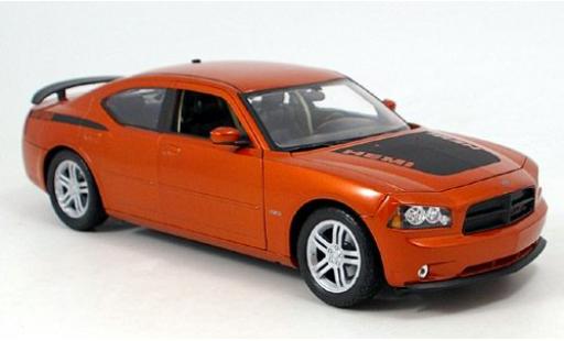 Diecast model cars Dodge Charger Daytona R/T orange 1/18 Welly