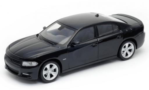 Diecast model cars Dodge Charger R/T black 2016 1/24 Welly