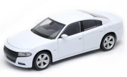Diecast model cars Dodge Charger R/T white 2016 1/24 Welly