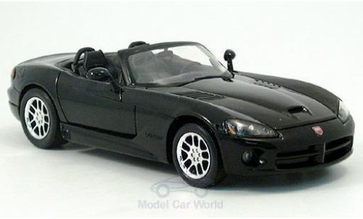 Diecast model cars Dodge Viper SRT 10 - black 1/24 Welly