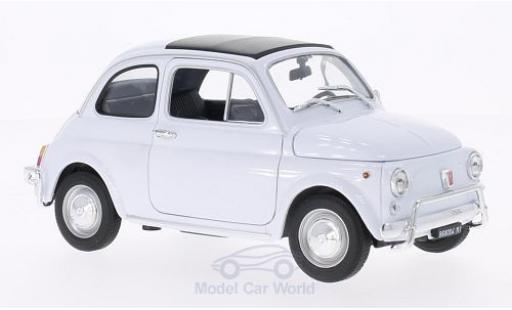 Diecast model cars Fiat 500 Nuova white 1957 1/18 Welly