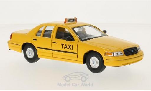 Diecast model cars Ford Crown Taxi Victoria New York 1999 without Vitrine 1/24 Welly