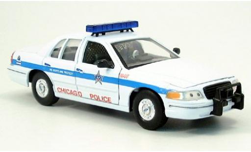 Diecast model cars Ford Crown Police Interceptor Victoria Chicago 1/24 Welly