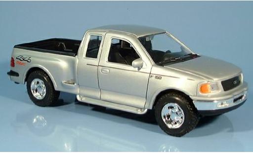Diecast model cars Ford F-150 Pickup 50 Pick Up silver 1/24 Welly