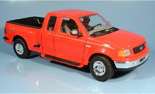Diecast model cars Ford F-150 Pickup 50 Super Cab red 1999 1/18 Welly
