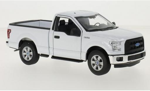 Diecast model cars Ford F-150 Pickup 50 white 2015 1/24 Welly