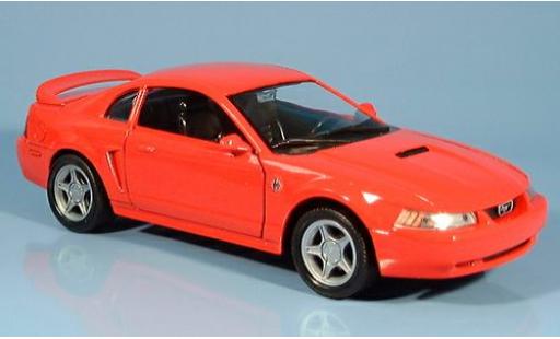 Diecast model cars Ford Mustang GT red 1999 1/24 Welly