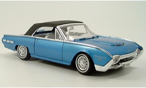Diecast model cars Ford Thunderbird Bullet Bird Roadster met.-blue 1962 1/18 Welly