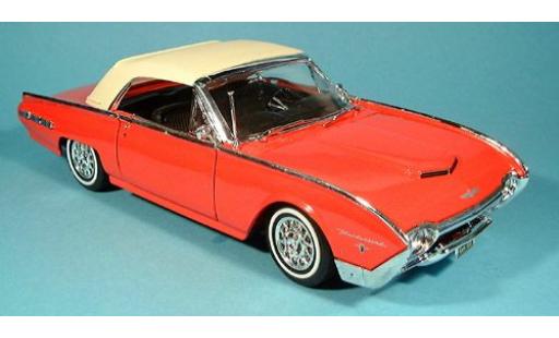 Diecast model cars Ford Thunderbird Bullet Bird Roadster red 1962 1/18 Welly
