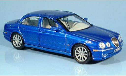 Diecast model cars Jaguar S-Type Base blue 1/24 Welly