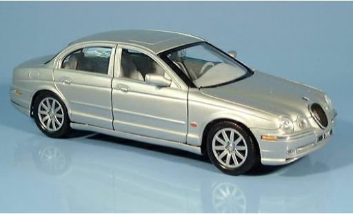 Diecast model cars Jaguar S-Type Base silver 1/24 Welly