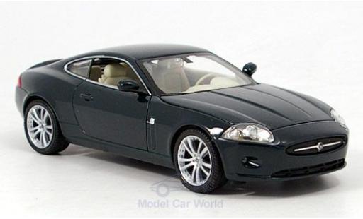 Diecast model cars Jaguar XK 150 Coupe metallic green without Vitrine 1/24 Welly