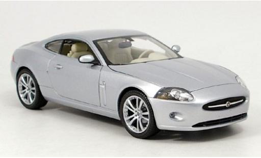 Diecast model cars Jaguar XK Base Coupe silver 1/18 Welly