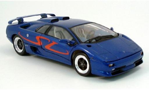 Diecast model cars Lamborghini Diablo SV blue 1998 1/18 Welly