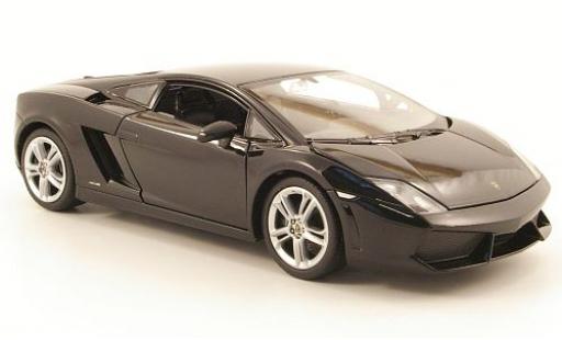 Diecast model cars Lamborghini Gallardo LP560-4 LP560-4 black sans Vitrine 1/24 Welly